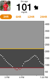 Dexcom Share data on follower phone 